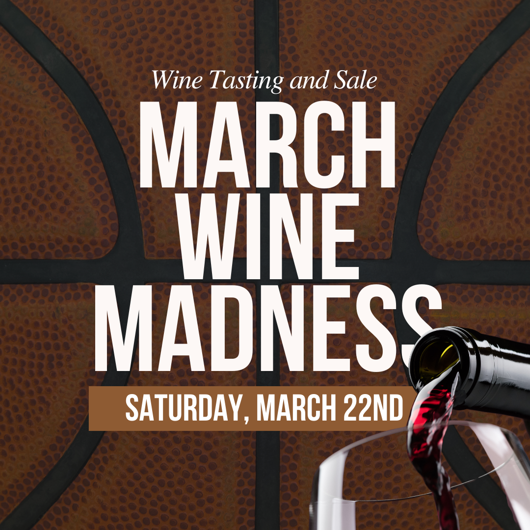 March Wine Madness event graphic